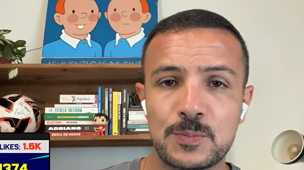Foto: Reprodução/YouTube ESPN Brasil – Bruno Andrade traz apuração do Palestra.