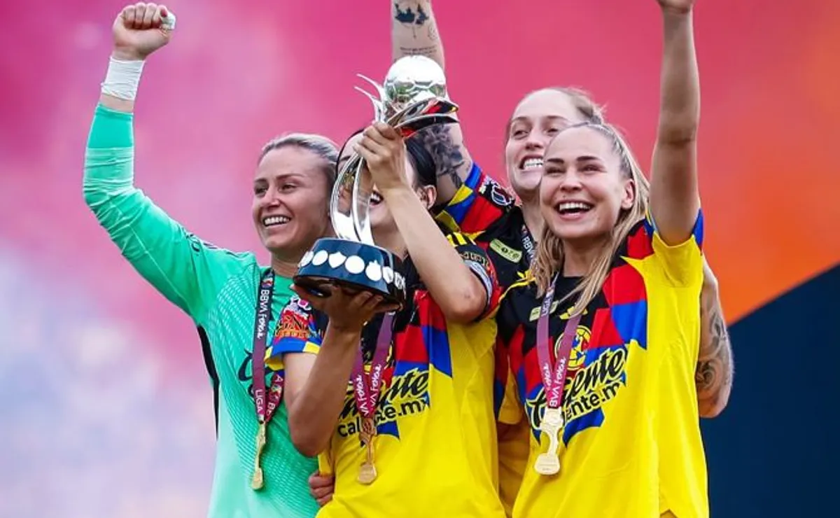 Club América, de brasileiras Geyse e Isa Haas, conquista o Campeonato Mexicano Feminino
