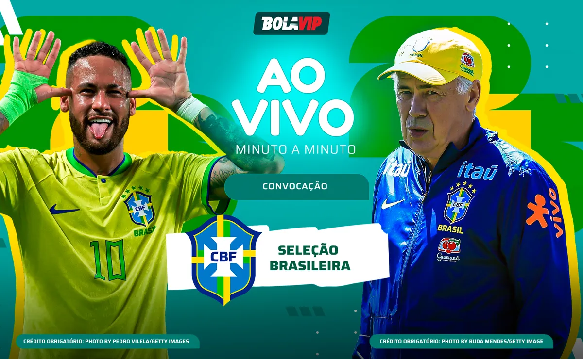 Convocação da Seleção Brasileira para a Copa do Mundo AO VIVO – Onde assistir evento em tempo real