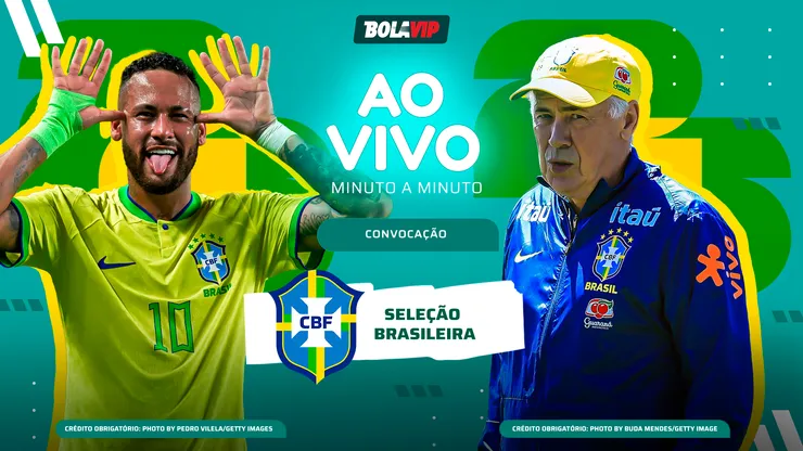 Convocação da Seleção Brasileira: Veja a lista para a Copa do Mudo