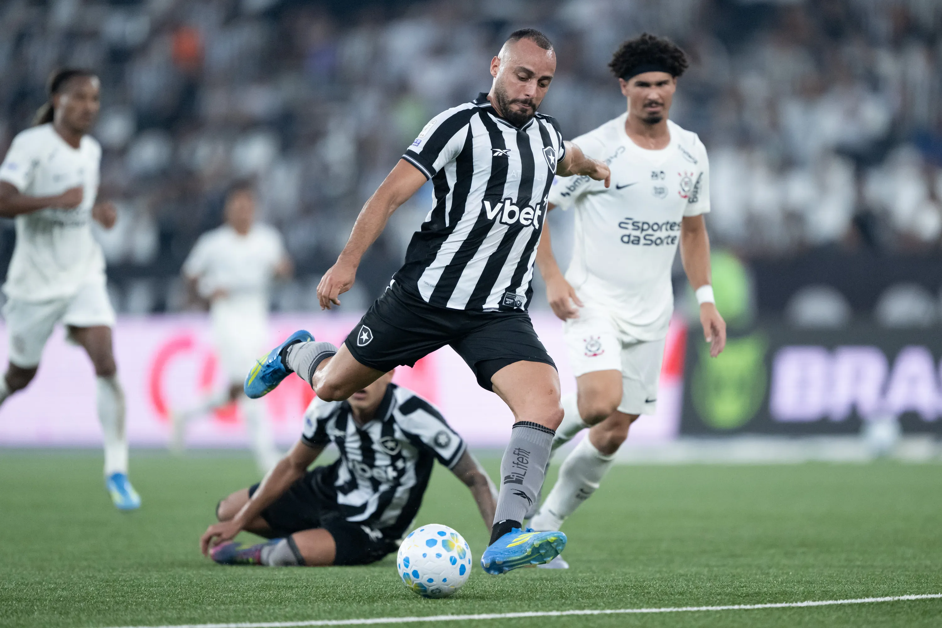 Corinthians perdeu para o Botafogo pelo Brasileirão. Foto: Jorge Rodrigues/AGIF