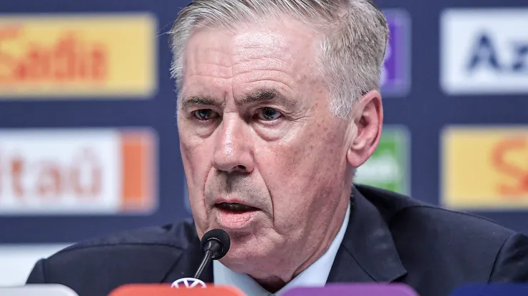 Carlo Ancelotti durante convocação. Foto: Thiago Ribeiro/AGIF