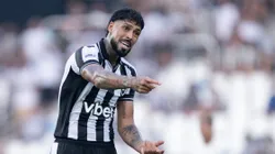 Barboza no jogo diante do Corinthians
