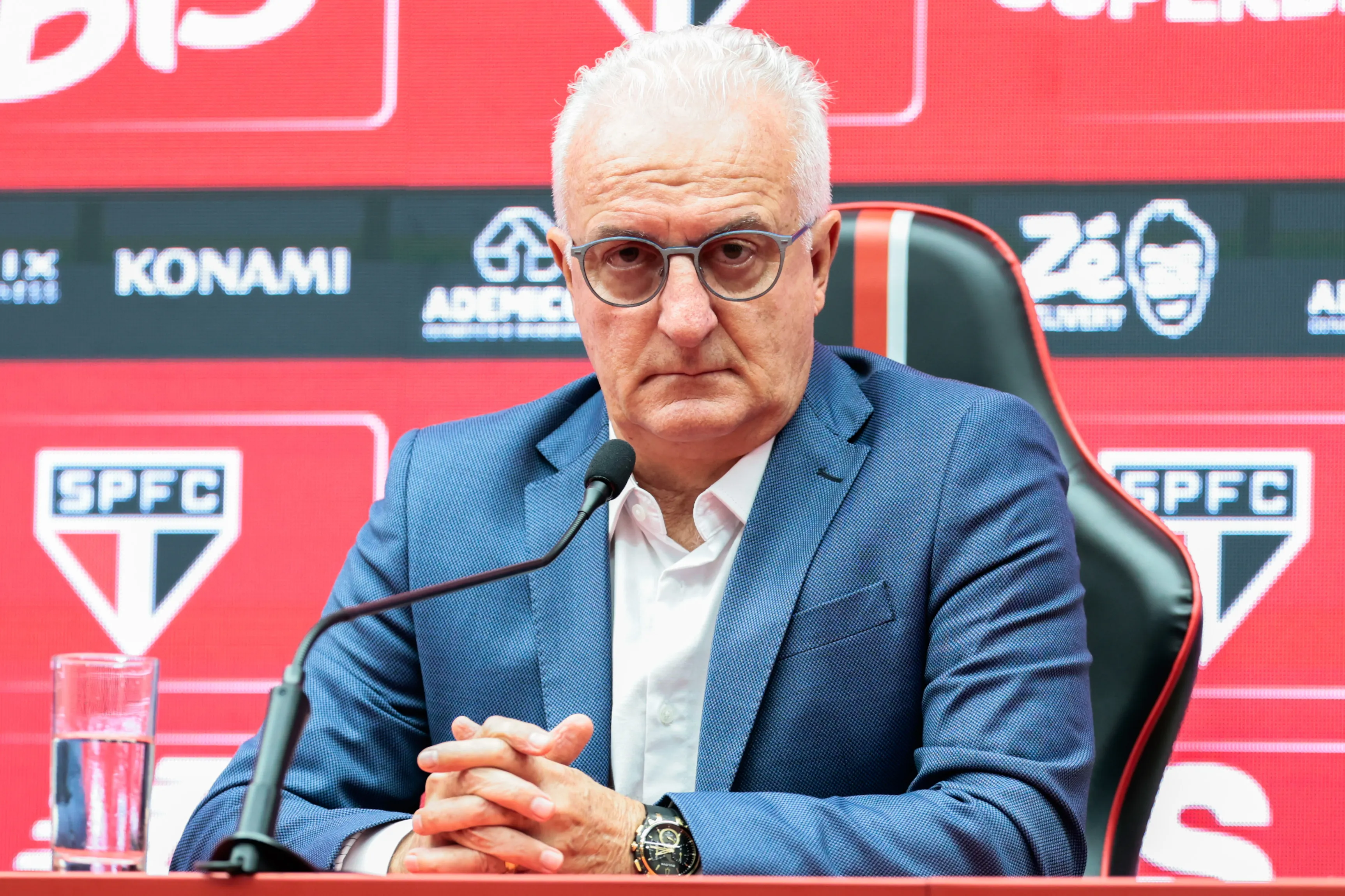 Dorival Júnior foi apresentado como novo treinador do São Paulo. (Foto: Marcello Zambrana/AGIF)