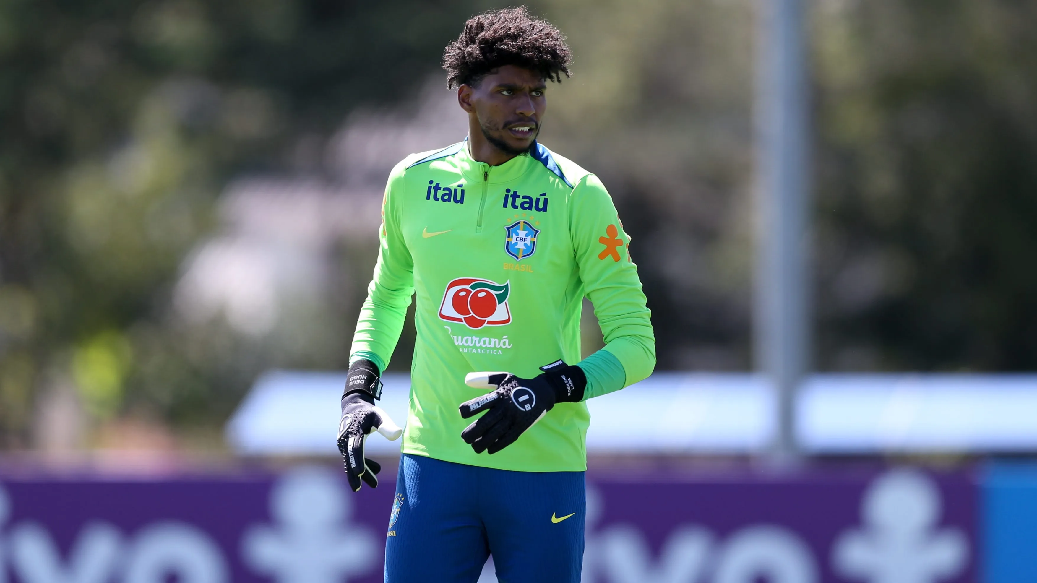 Hugo Souza. Foto: Marlon Costa/AGIF