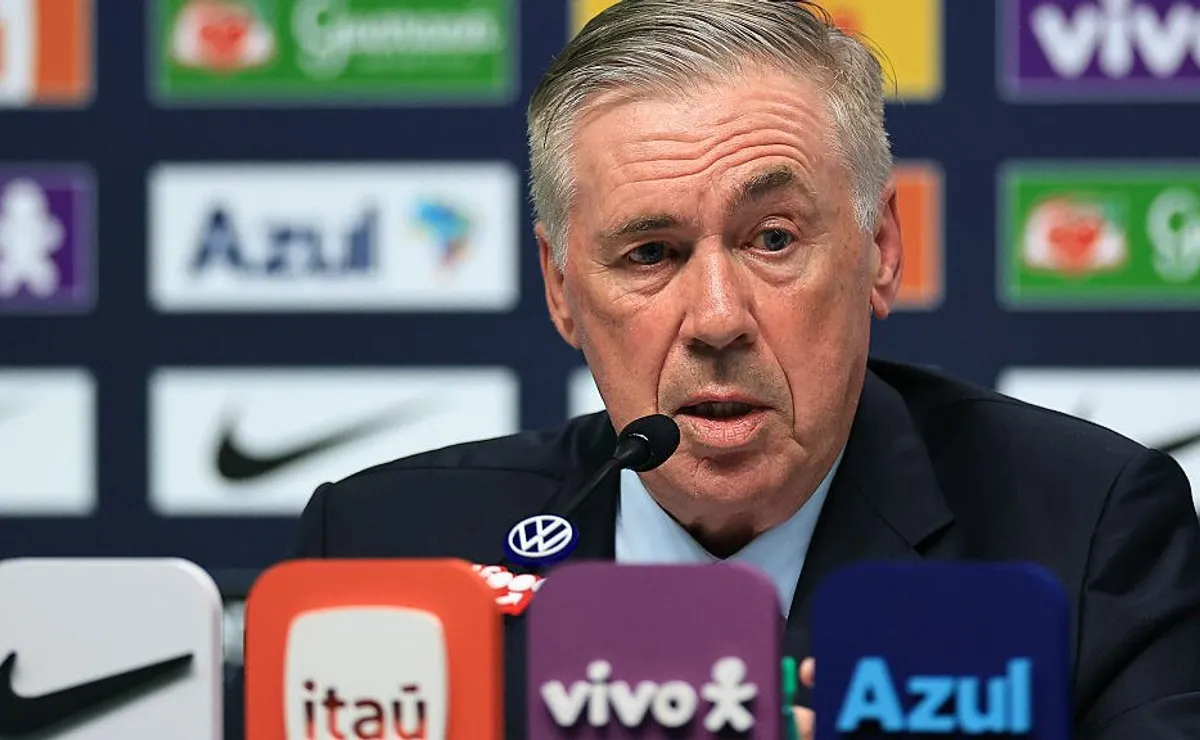 Ancelotti faz projeção da campanha da Seleção na Copa do Mundo