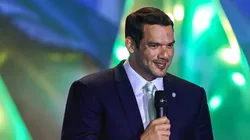 Samir Xaud presidente da CBF durante cerimónia de convocação no Rio de Janeiro