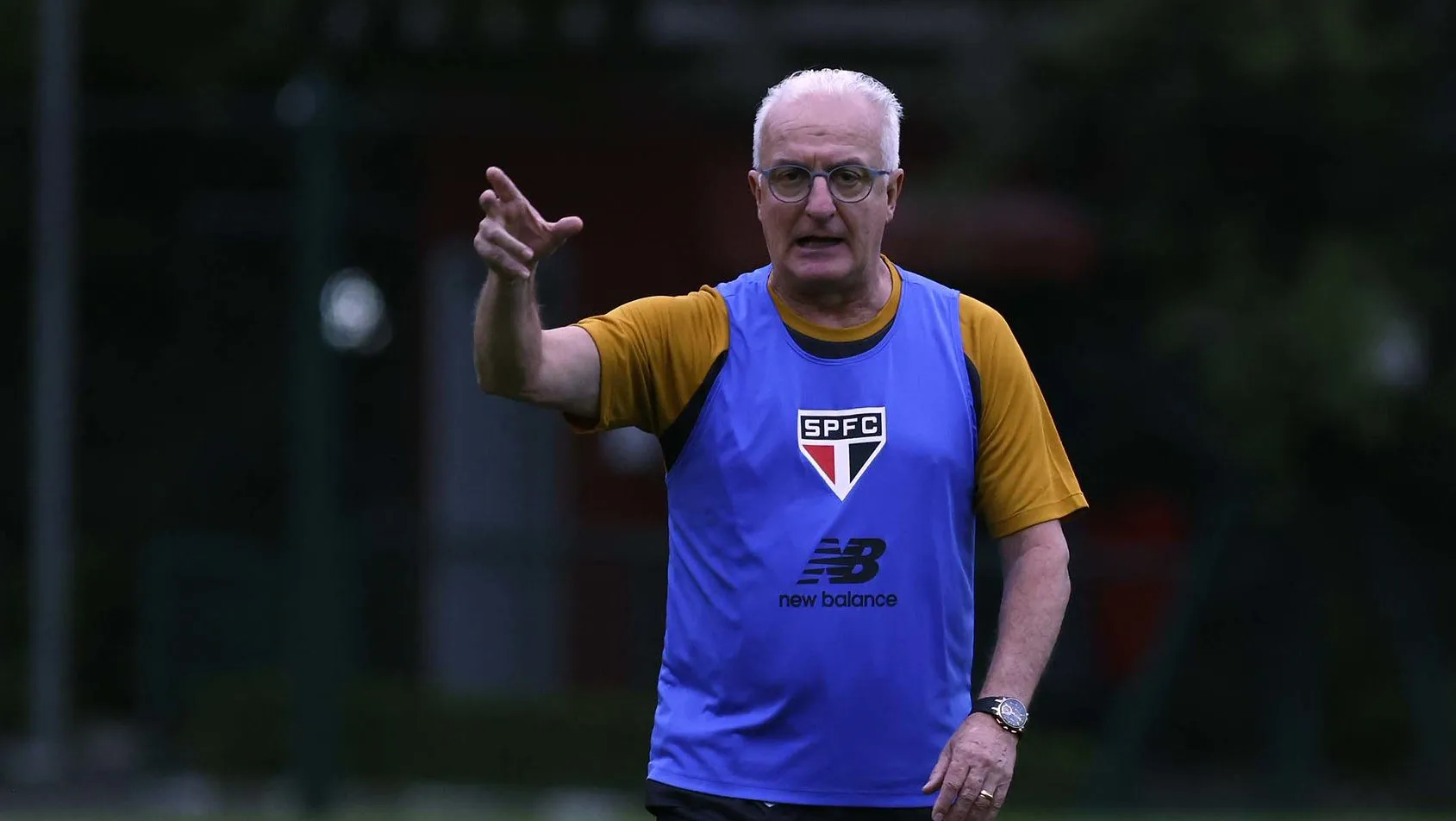 Dorival Júnior comanda treino no CT da Barra Funda – Foto: Rubens Chiri / São Paulo FC