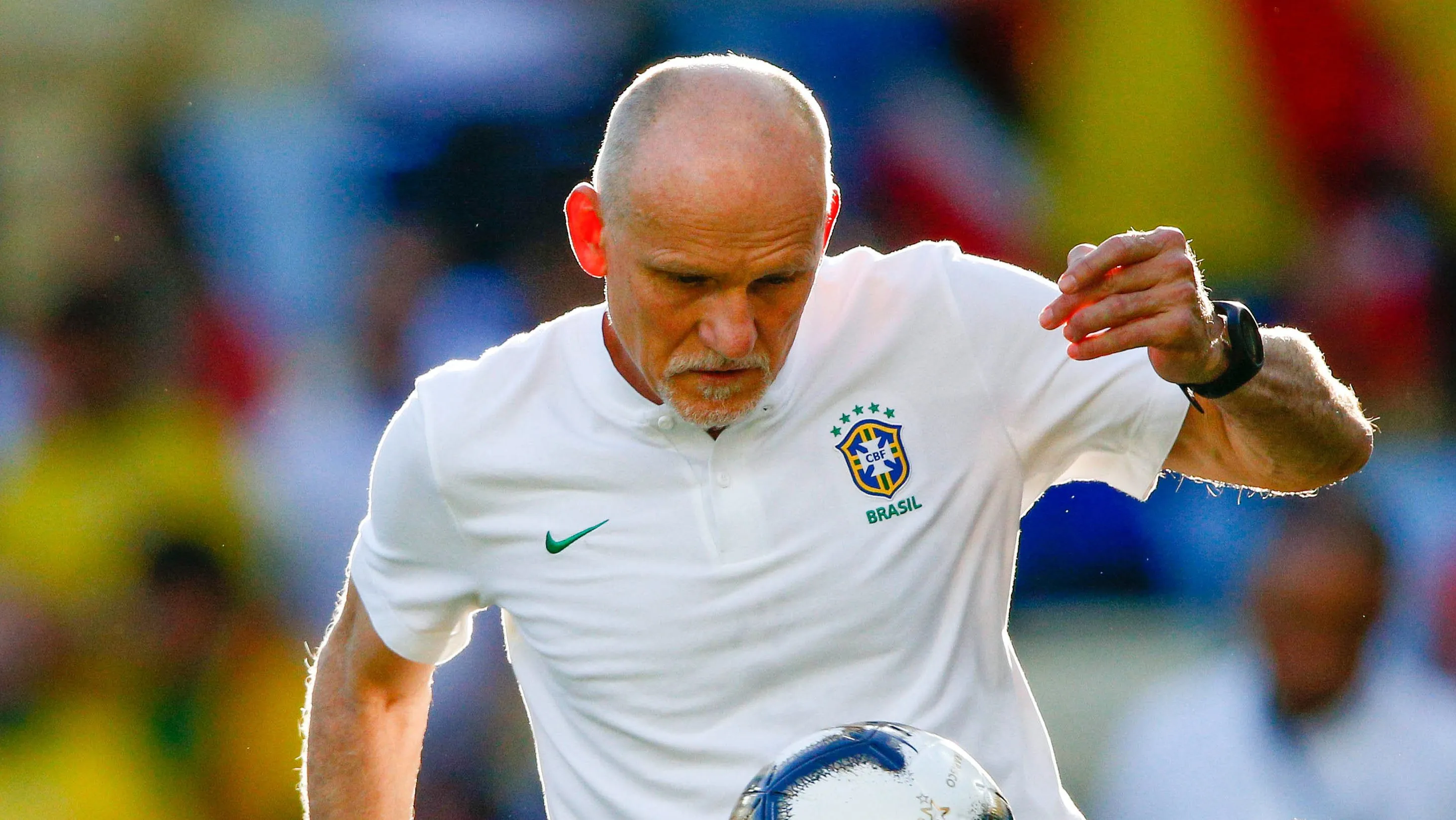 Taffarel na Seleção. Foto: Thiago Calil/AGIF