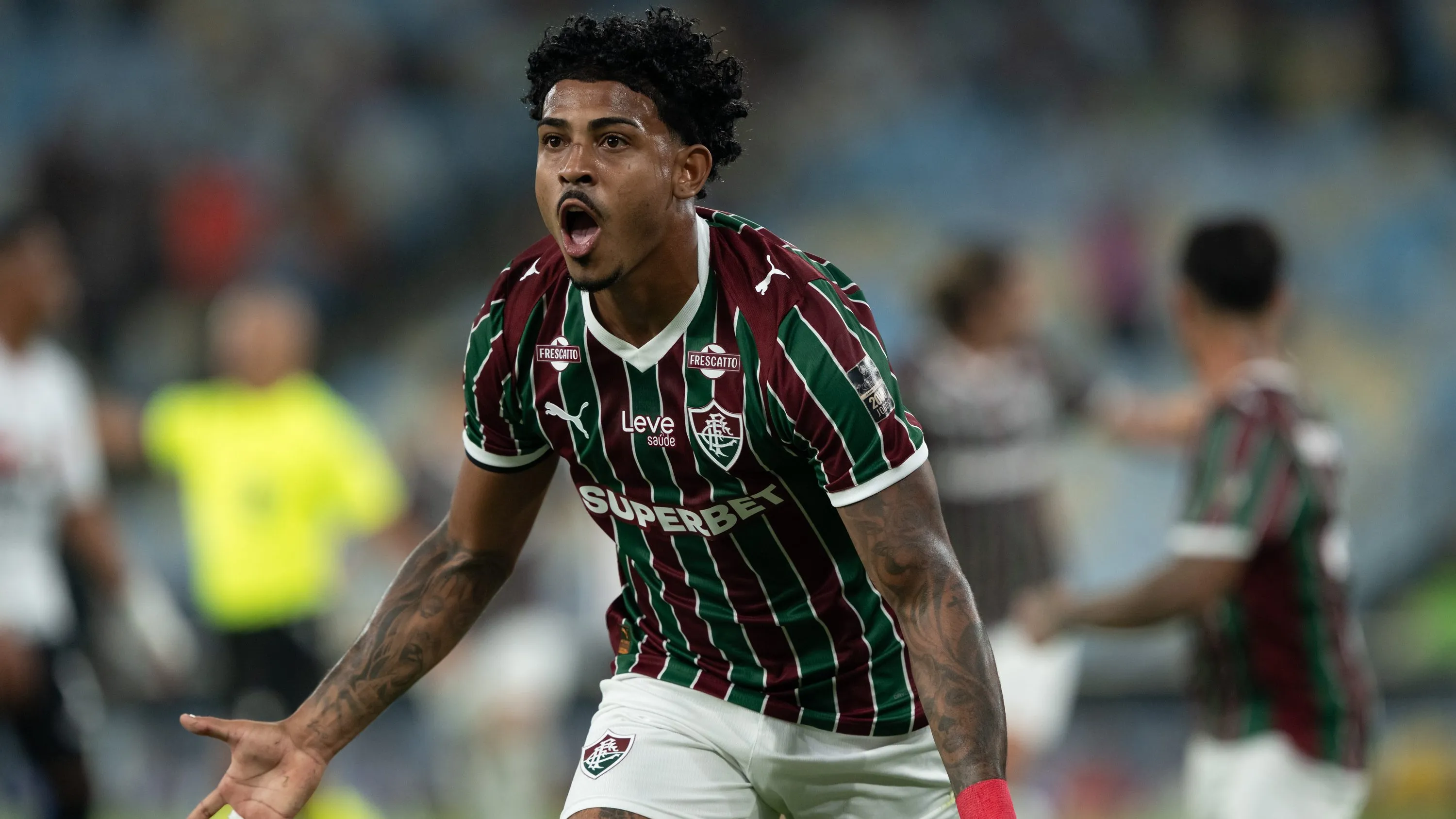 John Kennedy é a esperança de gols do Flu – Foto: Jorge Rodrigues/AGIF