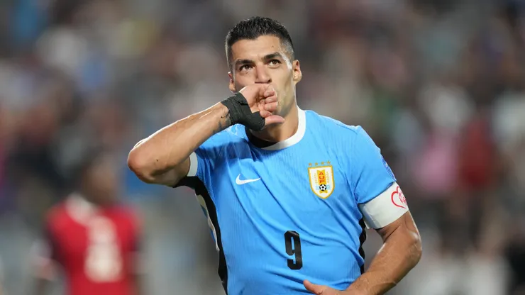 Luis Suárez no Uruguai - Foto: Grant Halverson/Getty Images)