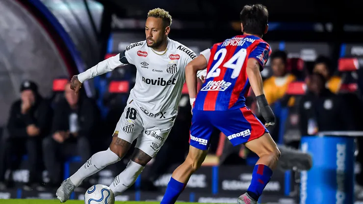 Santos x San Lorenzo. (Photo by Marcelo Endelli/Getty Images)