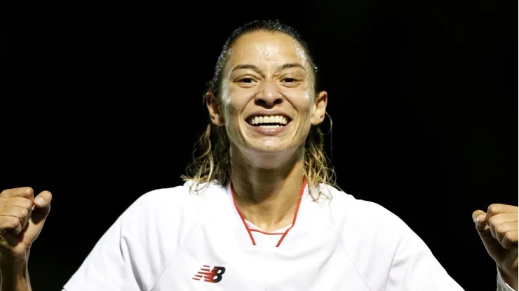 Serrana celebra gol pelo Tricolor - Foto: Miguel Schincariol/Saopaulofc.net