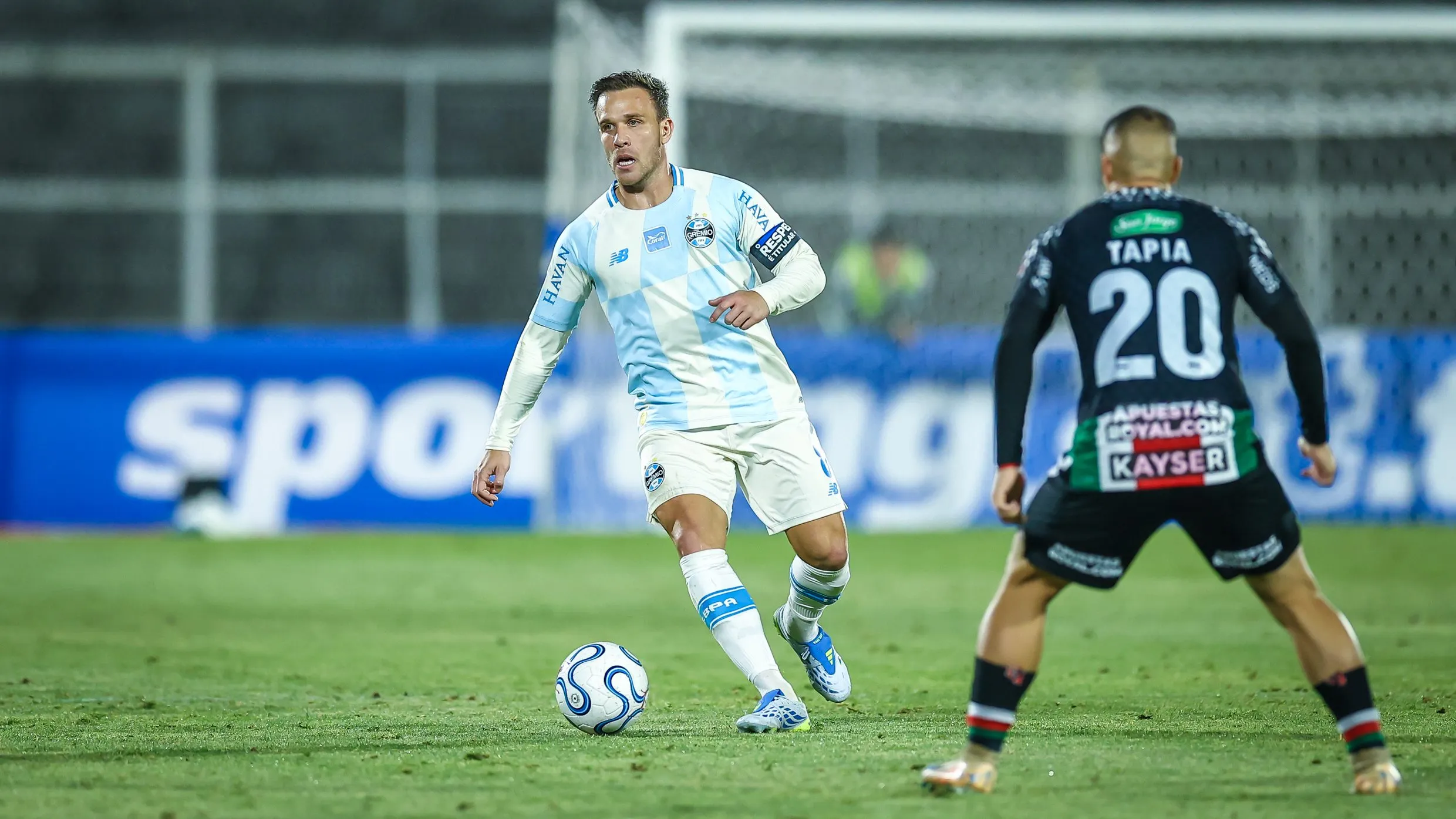 Grêmio x Palestino. FOTO: LUCAS UEBEL/GREMIO FBPA