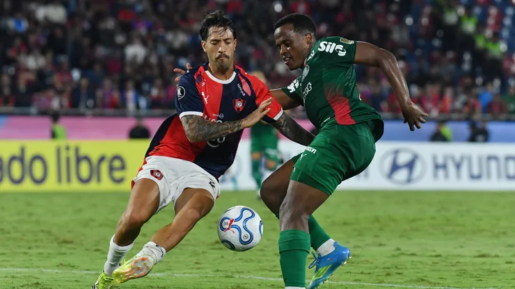 Palmeiras x Cerro Porteño. (Photo by Christian Alvarenga/Getty Images)