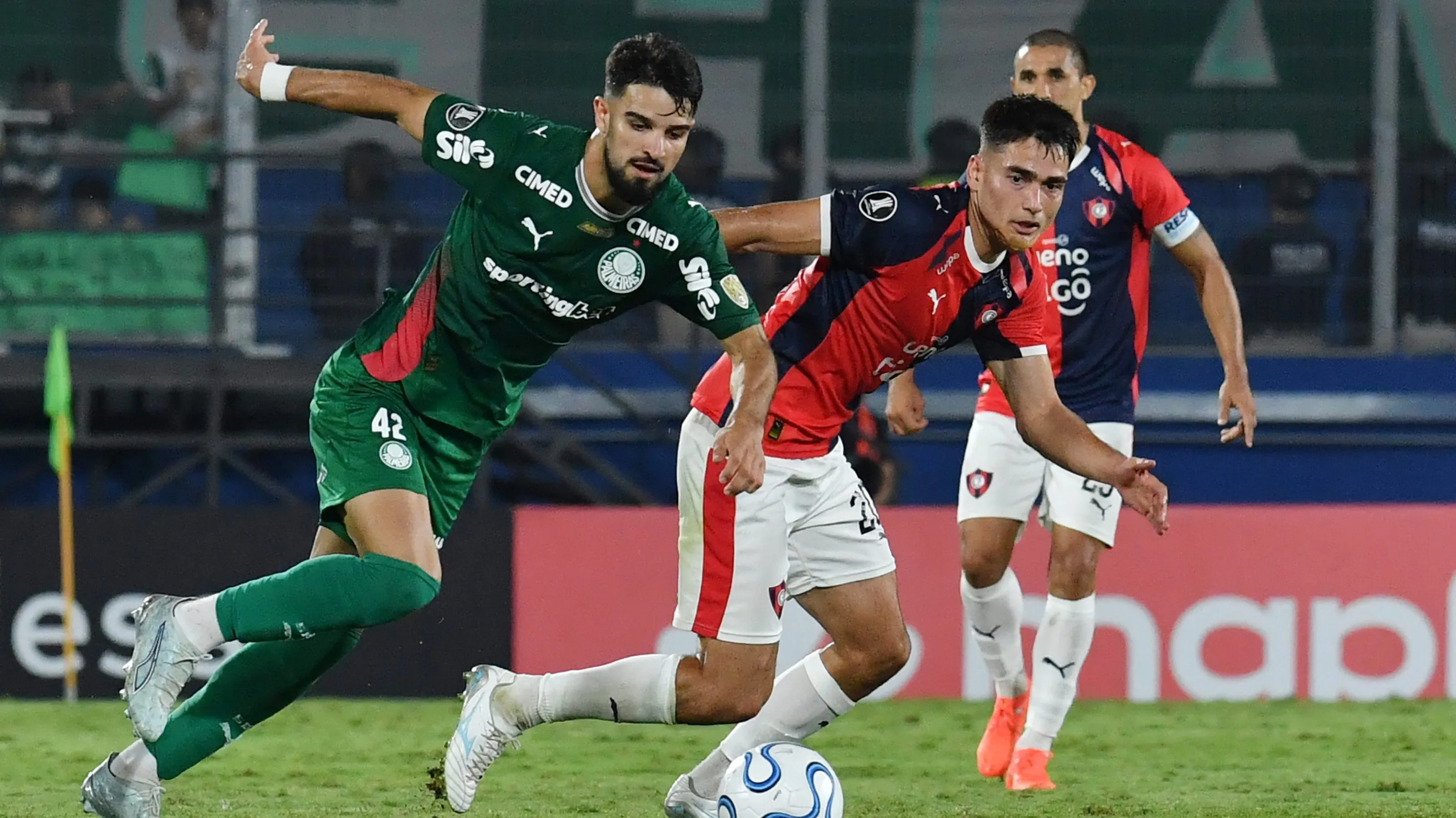 Palmeiras x Cerro Porteño. (Photo by Christian Alvarenga/Getty Images)