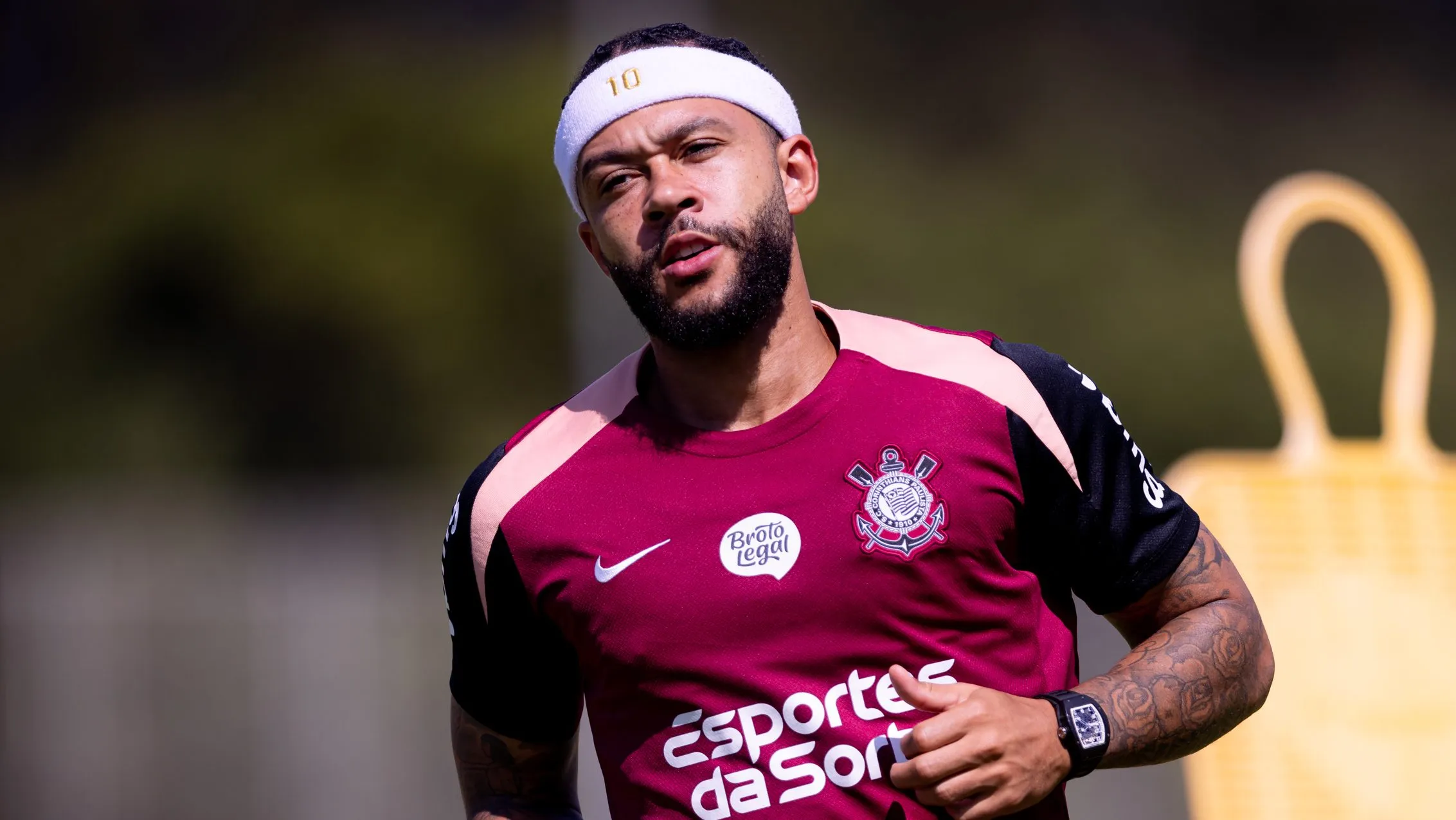 Memphis Depay tem sérios problemas perto da Copa do Mundo – Foto: Agência Corinthians / Rodrigo Coca