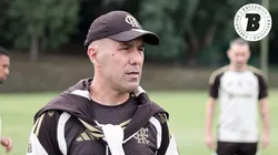 Leonardo Jardim técnico do Flamengo durante treinamento no Ninho do Urubu