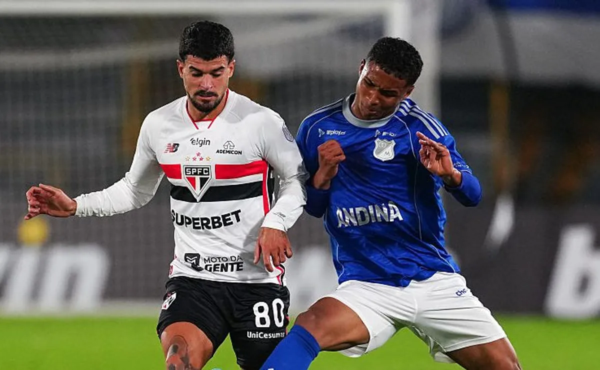 Millonarios chega para enfrentar o São Paulo na Sul-Americana invicto há seis jogos