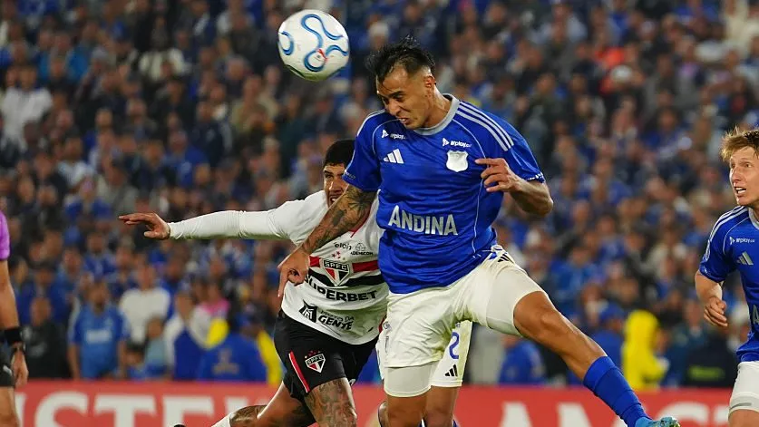 Millonarios x Sao Paulo. Foto: Andres Rot/Getty Images