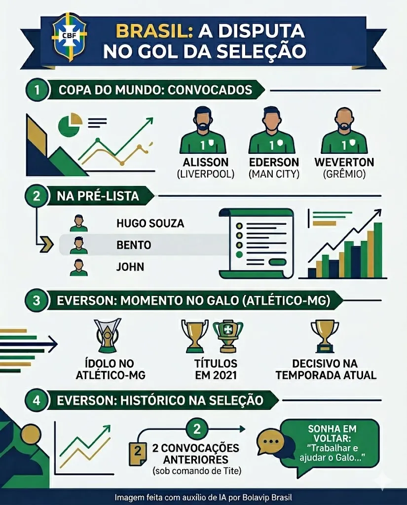 Infográfico - Foto: gerada com auxílio de IA pelo Bolavip Brasil.