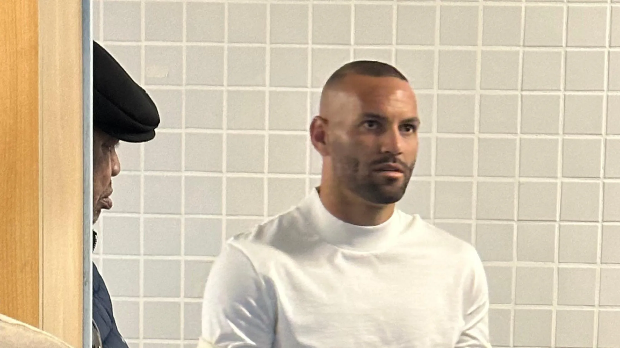 Foto: Diego Torbes/Bolavip Brasil – Weverton momentos antes da coletiva de imprensa.