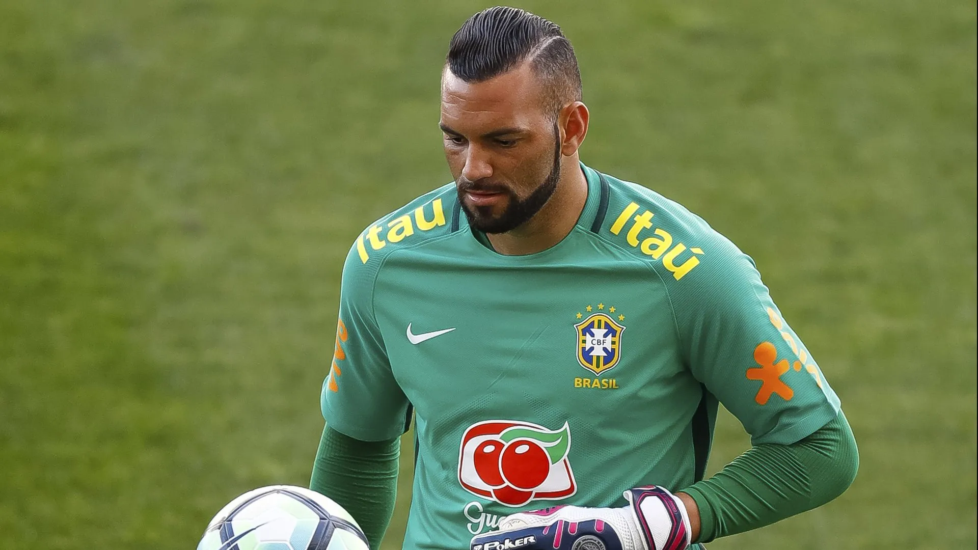Weverton, na Seleção Brasileira