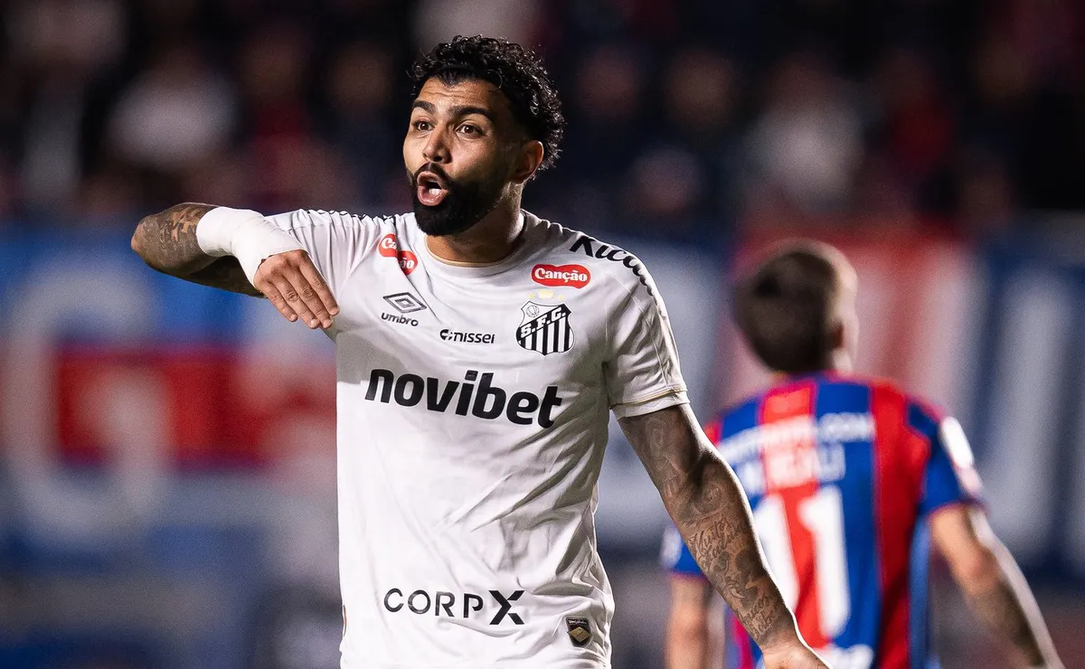 Santos x San Lorenzo: Gabigol tem 50% mais gols que Alexis Cuello na temporada 2026