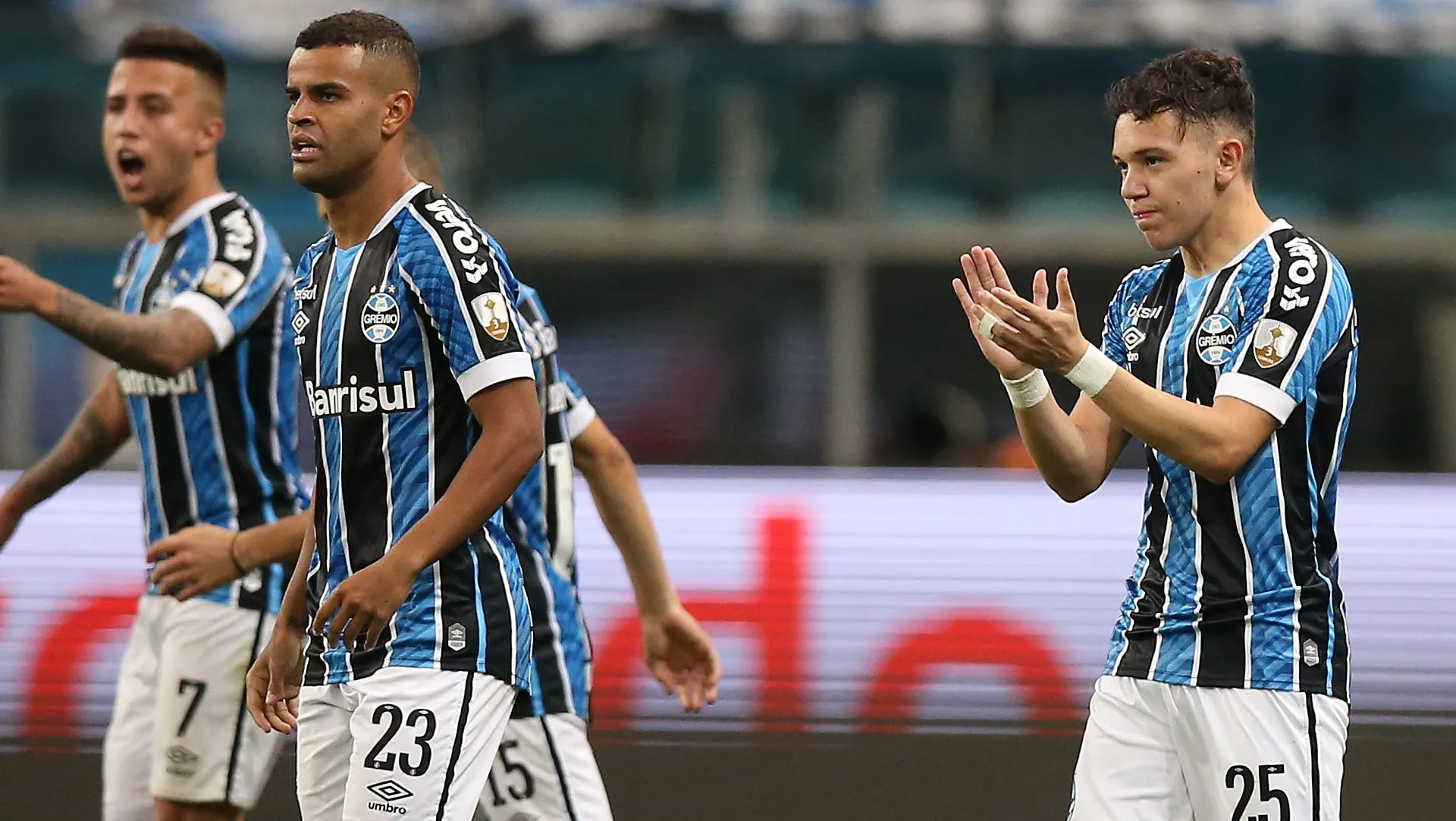 Jogadores do Grêmio