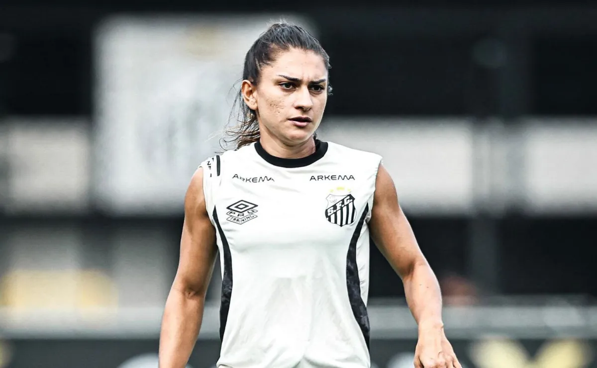 Santos perde Letícia Santos por suspensão para clássico contra o São Paulo no Brasileirão Feminino