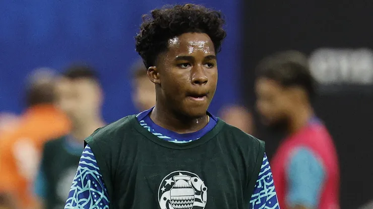 Endrick disputará a Copa do Mundo com apenas 19 anos (Photo by Kevork Djansezian)