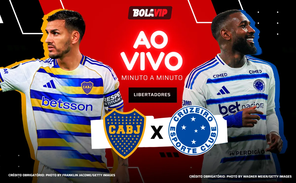 Boca Juniors x Cruzeiro AO VIVO e GRÁTIS – Onde assistir jogo em tempo real pela Libertadores