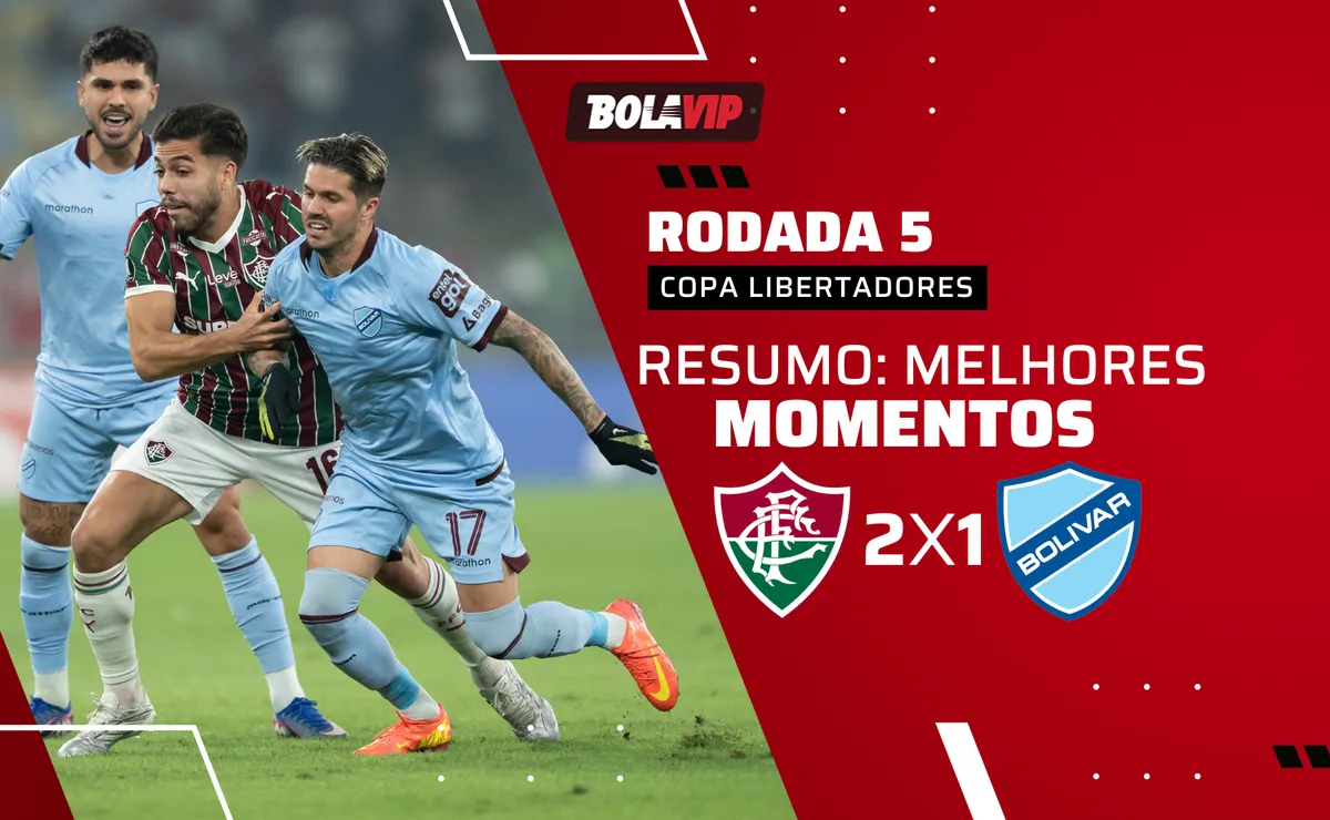 Fluminense 2 x 1 Bolívar: resumo completo do jogo pela Copa Libertadores 2026