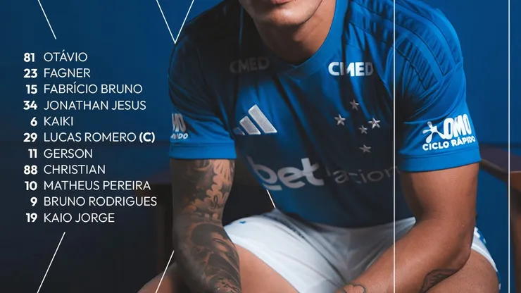 Foto: Divulgação/Cruzeiro