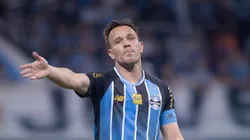 Arthur jogador do Gremio durante partida contra o Confianca no estadio Arena do Gremio pelo campeonato Copa Do Brasil 2026. Foto: Maxi Franzoi/AGIF