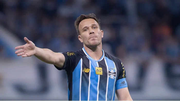 Arthur jogador do Gremio durante partida contra o Confianca no estadio Arena do Gremio pelo campeonato Copa Do Brasil 2026. Foto: Maxi Franzoi/AGIF