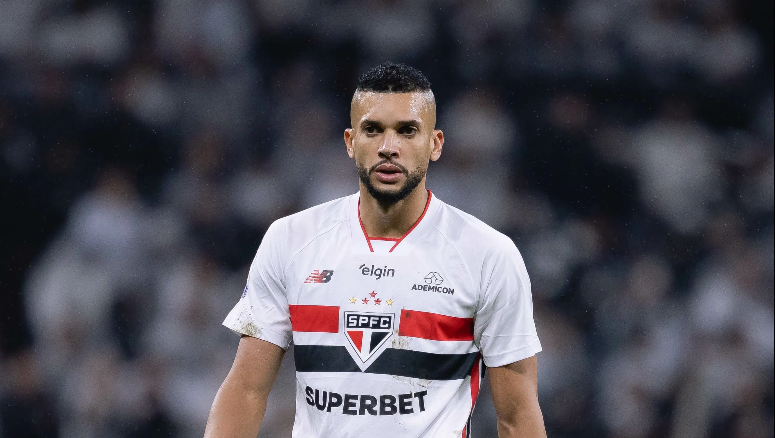 Dória durante jogo do SPFC