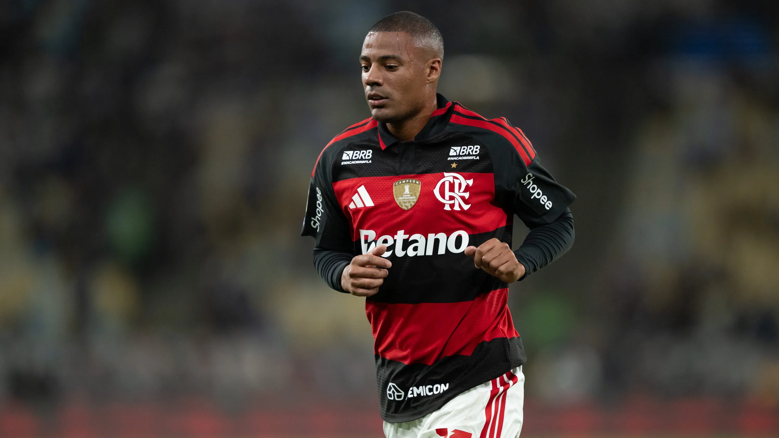 De la Cruz jogador do Flamengo 