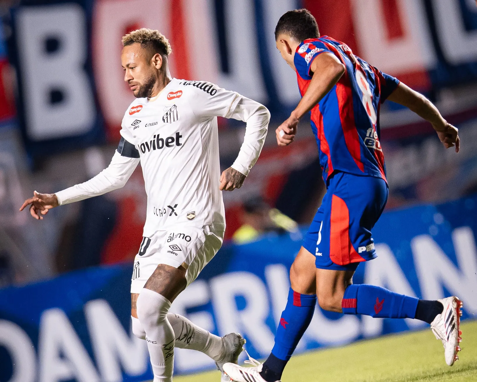 Santos e San Lorenzo empataram no último duelo. Foto: Abner Dourado/ Santos FC