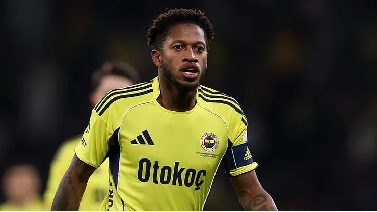 Fred no Fenerbahce. Foto: Ahmad Mora/Getty Images