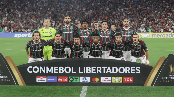 Time titular do Fluzão no jogo de ontem (19)