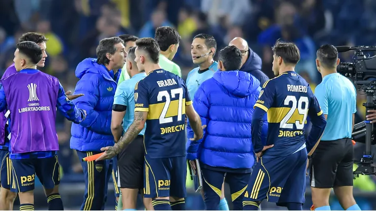 Boca 1 x 1 Cruzeiro, na Libertadores, La Bombonera. Foto; Marcelo Endelli/Getty Images