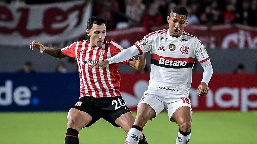 Flamengo x Estudiantes. Foto: Marcelo Endelli/Getty Images