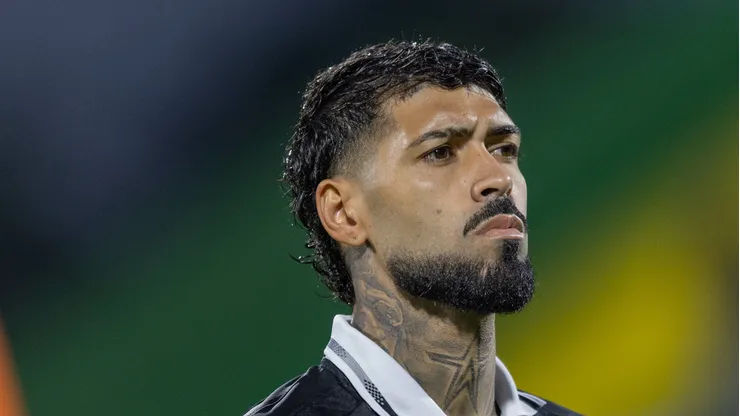 Barboza durante partida do Fogão na Arena Condá.