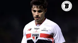 Bobadilla jogador do Sao Paulo durante partida contra o Palmeiras no estadio Arena Barueri pelo campeonato Paulista 2026. Foto: Marcello Zambrana/AGIF