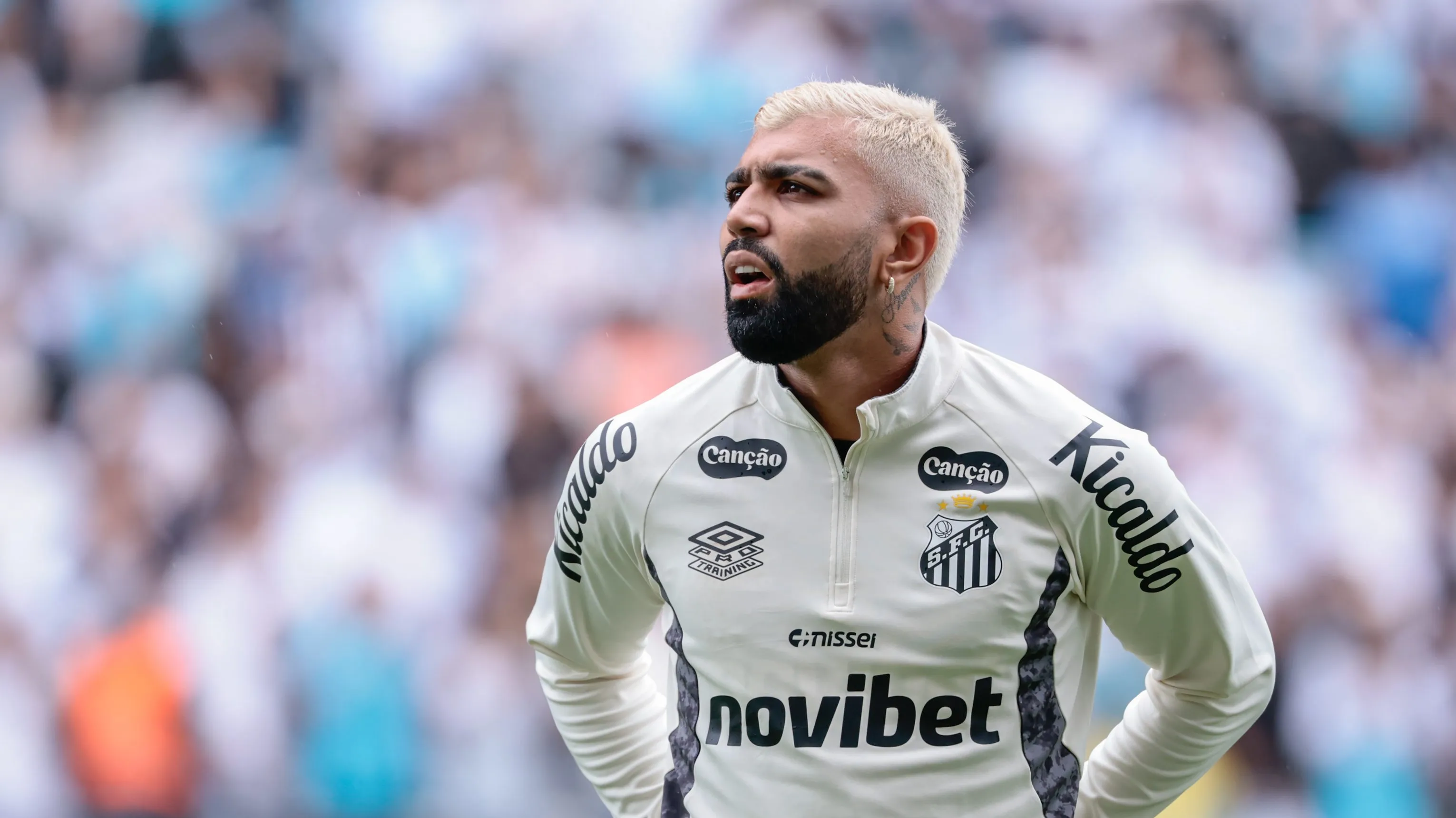 Foto: Marcello Zambrana/AGIF – Gabigol recebe nova chance no time do Santos.