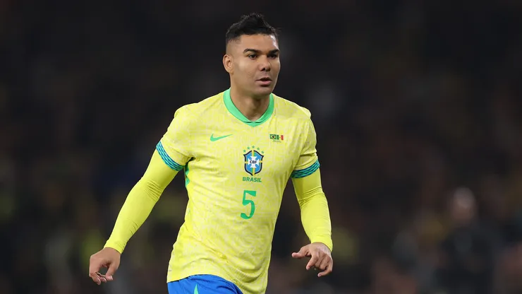 Casemiro é um dos líderes da Seleção Brasileira. Foto: Ryan Pierse/Getty Images