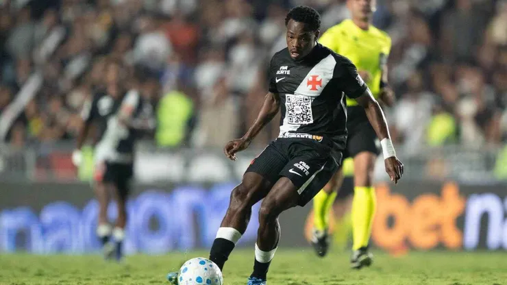 Andres Gomez (Vasco) durante jogo contra o Paysandu, no dia 13.05.2026. Foto: Associated Press / Alamy