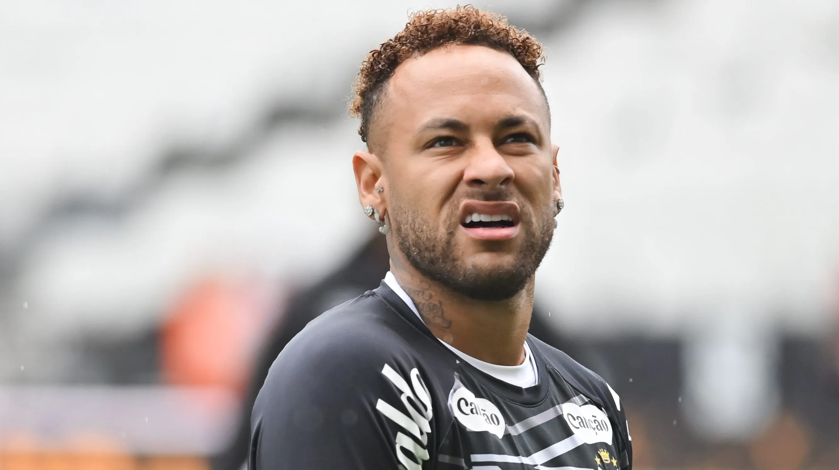 Neymar, atacante do Santos