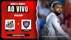 Santos x San Lorenzo é transmitido ao vivo pelo Bolavip Brasil. Foto: Ricardo Moreira/Getty Images